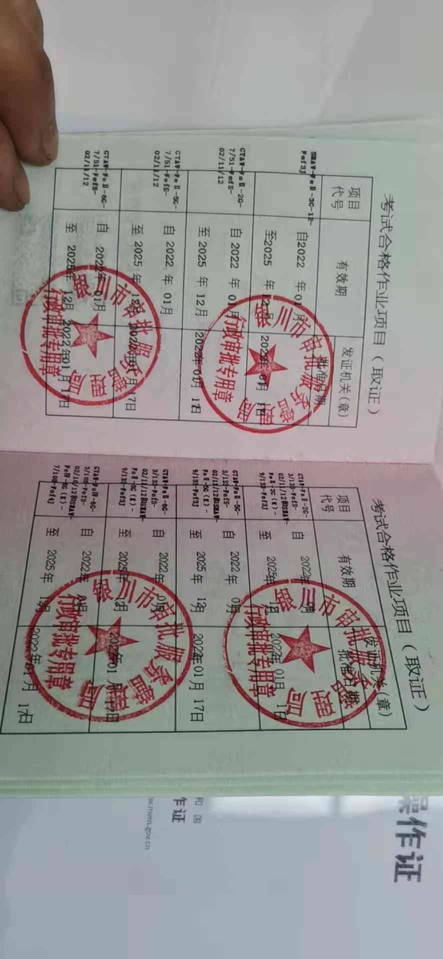 职业技能1